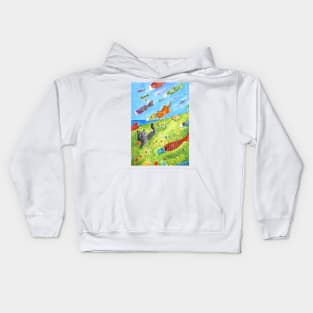 Running free - Kids Hoodie